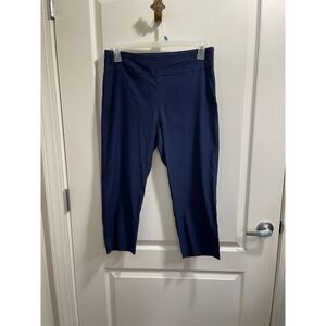New Directions Women's Capri pants Blue Size 14 Pull-On Stretchy